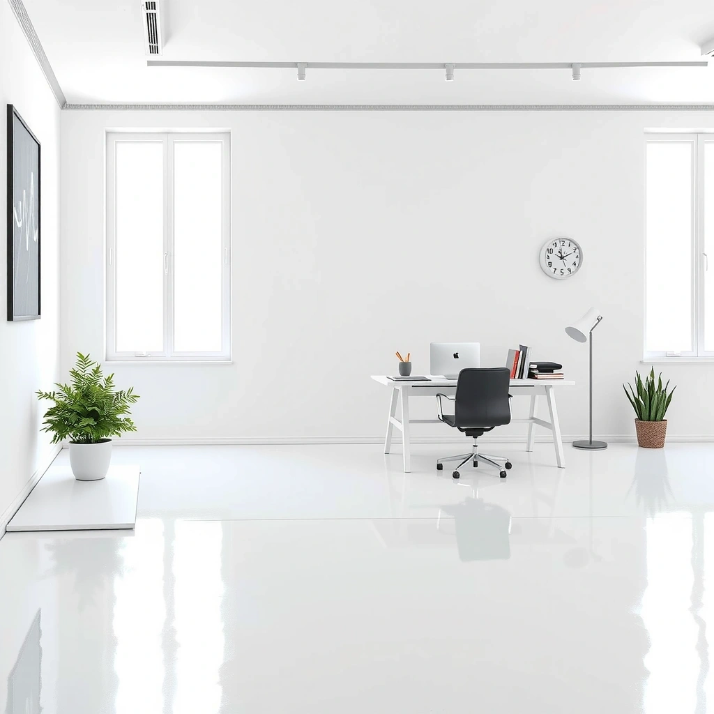 Moderní čistý interiér