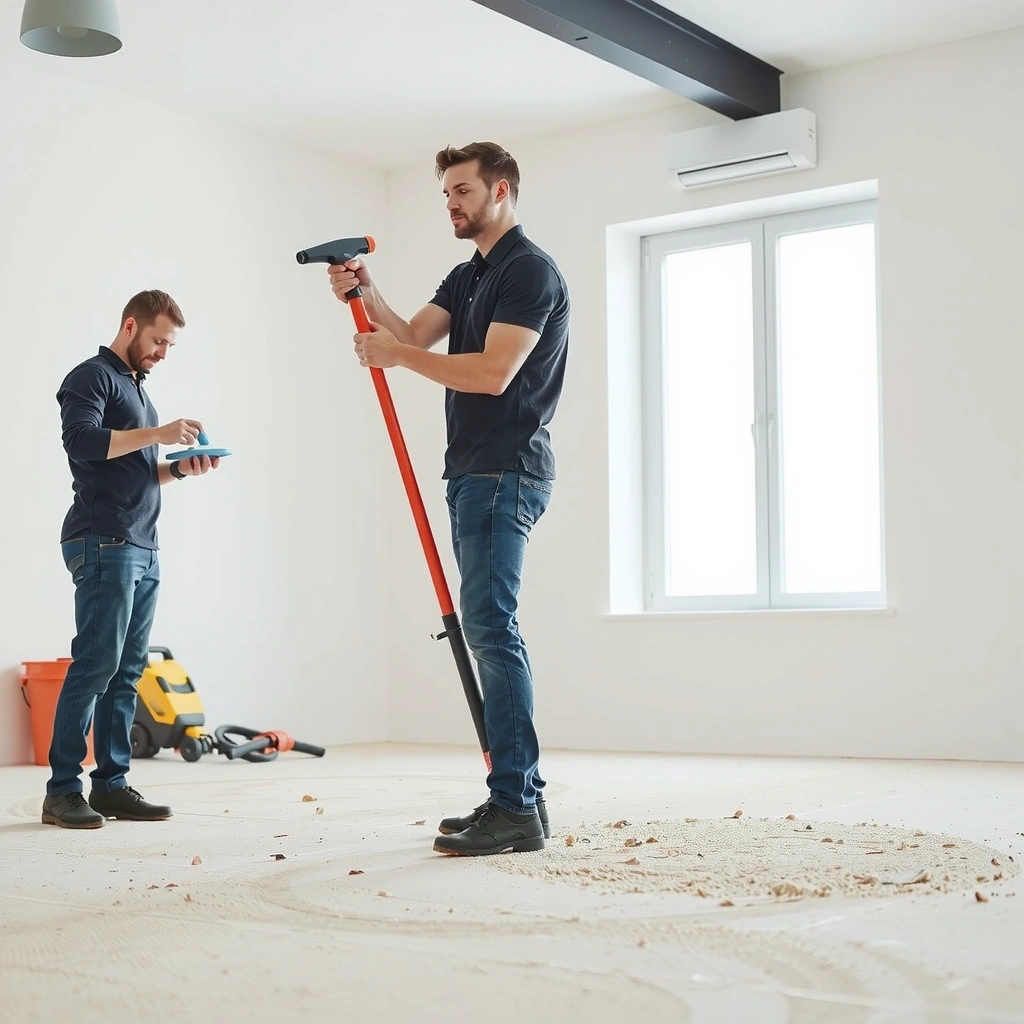 Úklid po rekonstrukci