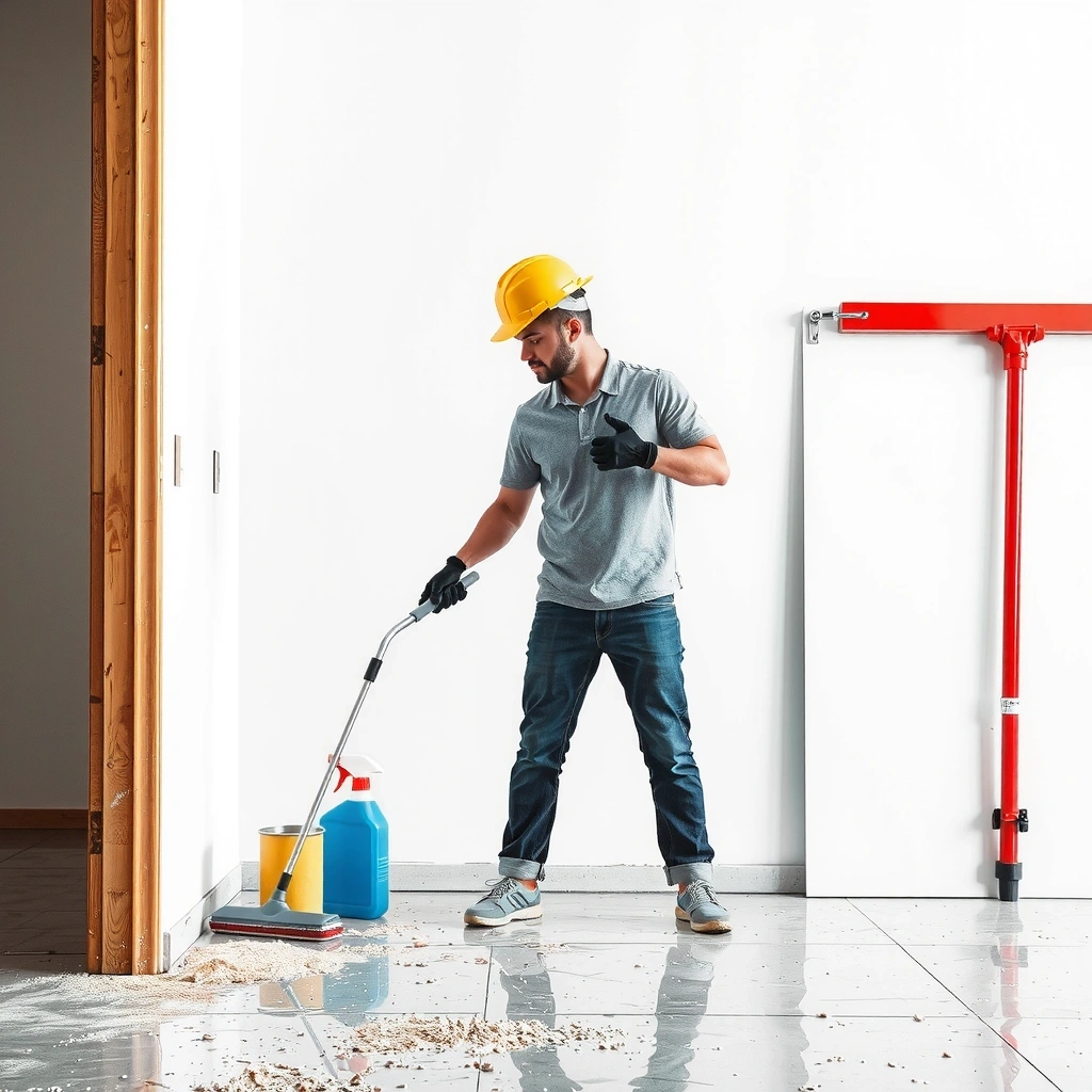 Úklid po rekonstrukci